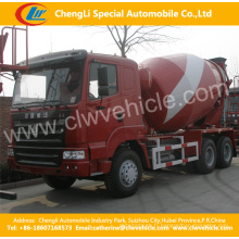 Camion de mélangeur concret de 6 * 4 HOWO 375HP 14cbm